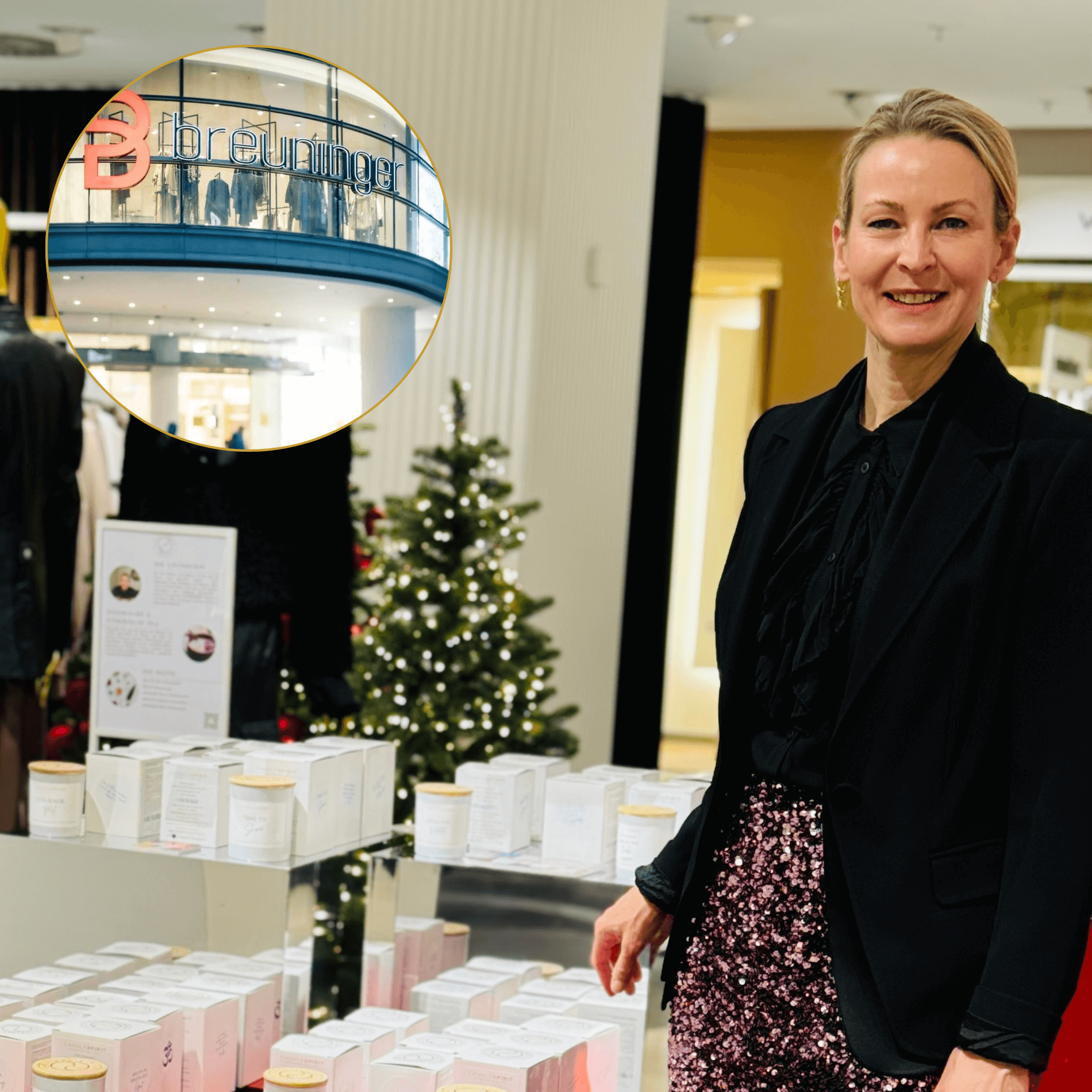 Ein Adventswochenende bei Breuninger – und CANDLESPIRIT mittendrin