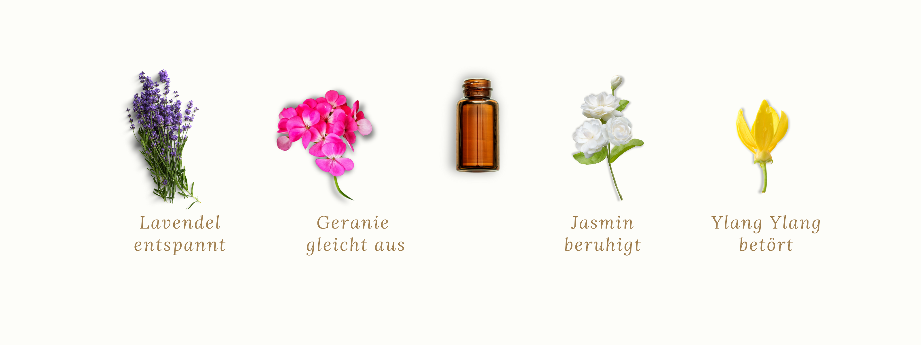 Duftmischung RELAX mit Lavendel, Geranie, Jasmin und Ylang Ylang