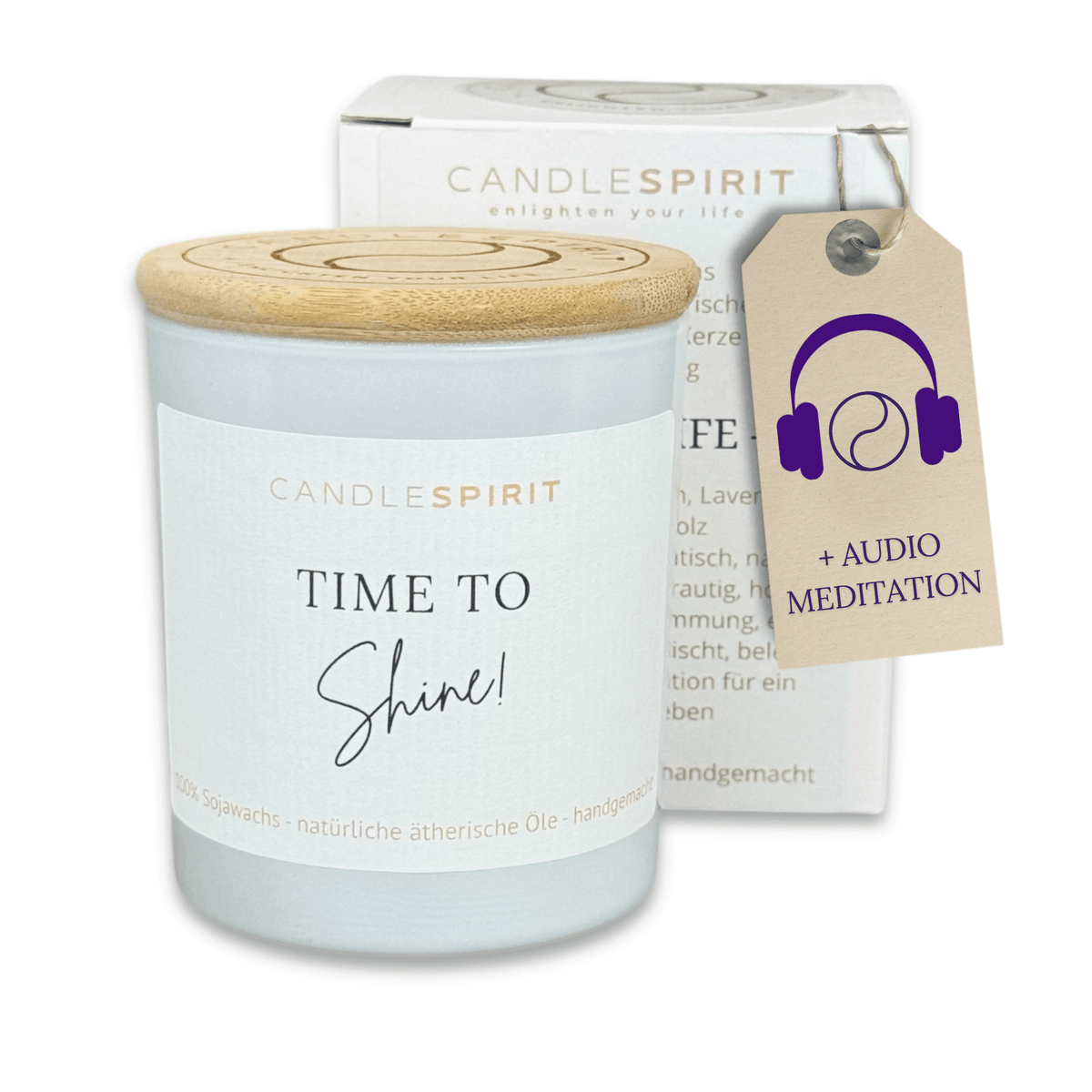 Audio-Duftkerze Time to Shine! 1