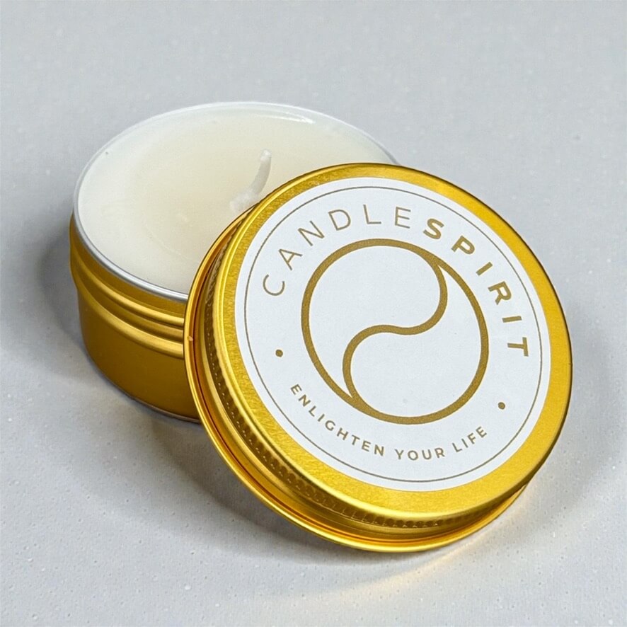 Reise Duftkerze Duft "LOVE" ätherische Öle & Audio-Meditation | 50ml | ~10h