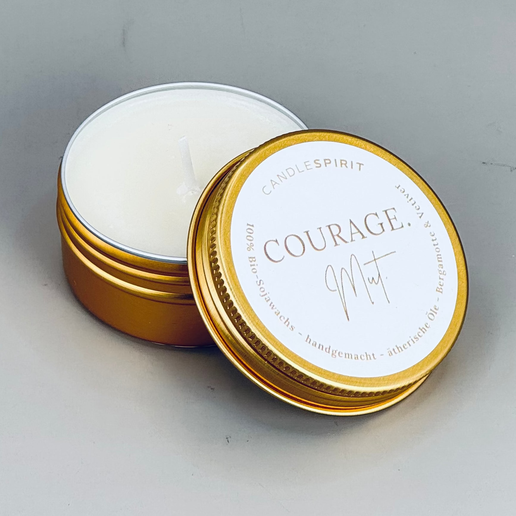 Reise Duftkerze COURAGE | 50ml | ca.10h Brenndauer