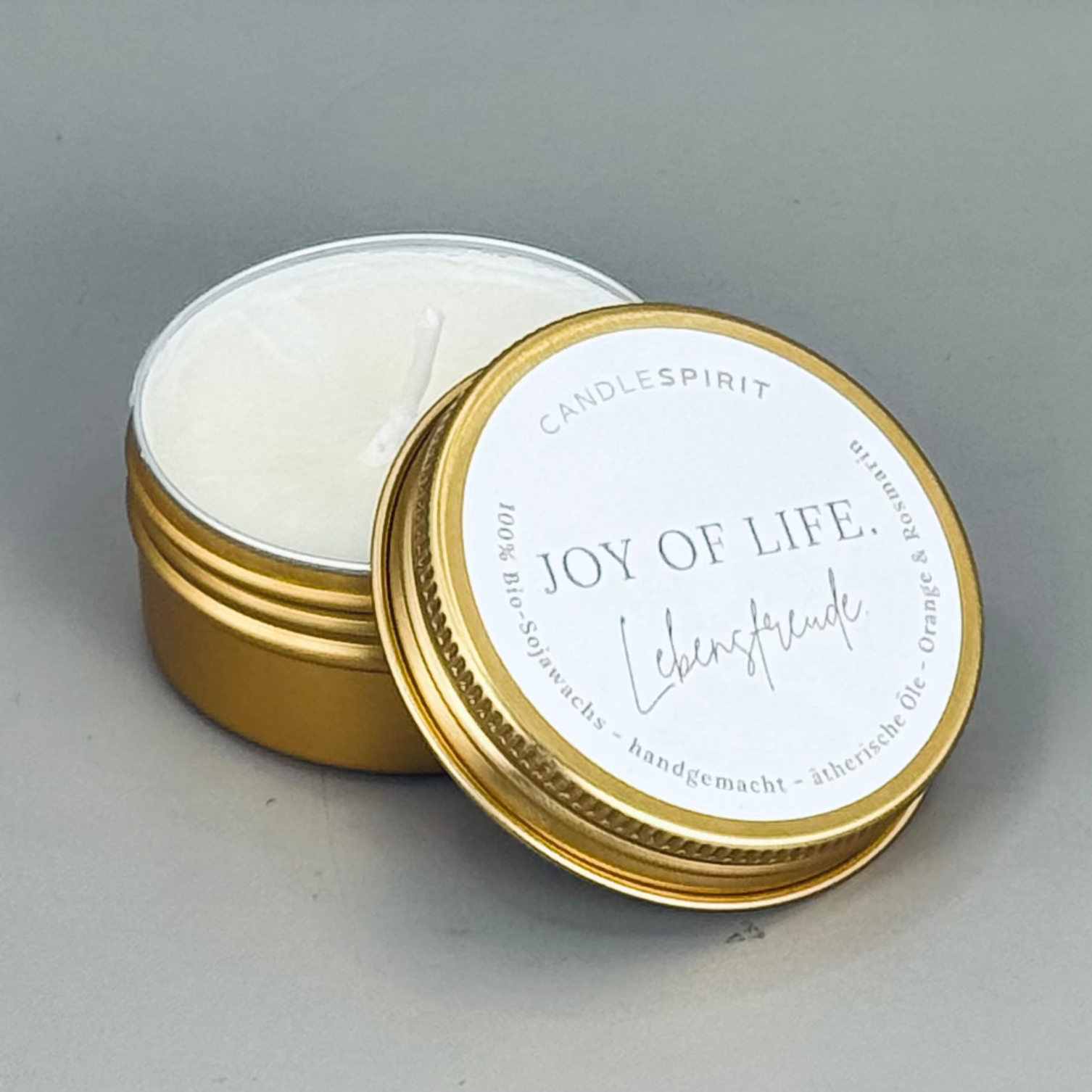 Reise Duftkerze Duft COURAGE | 50ml | ca.10h Brenndauer