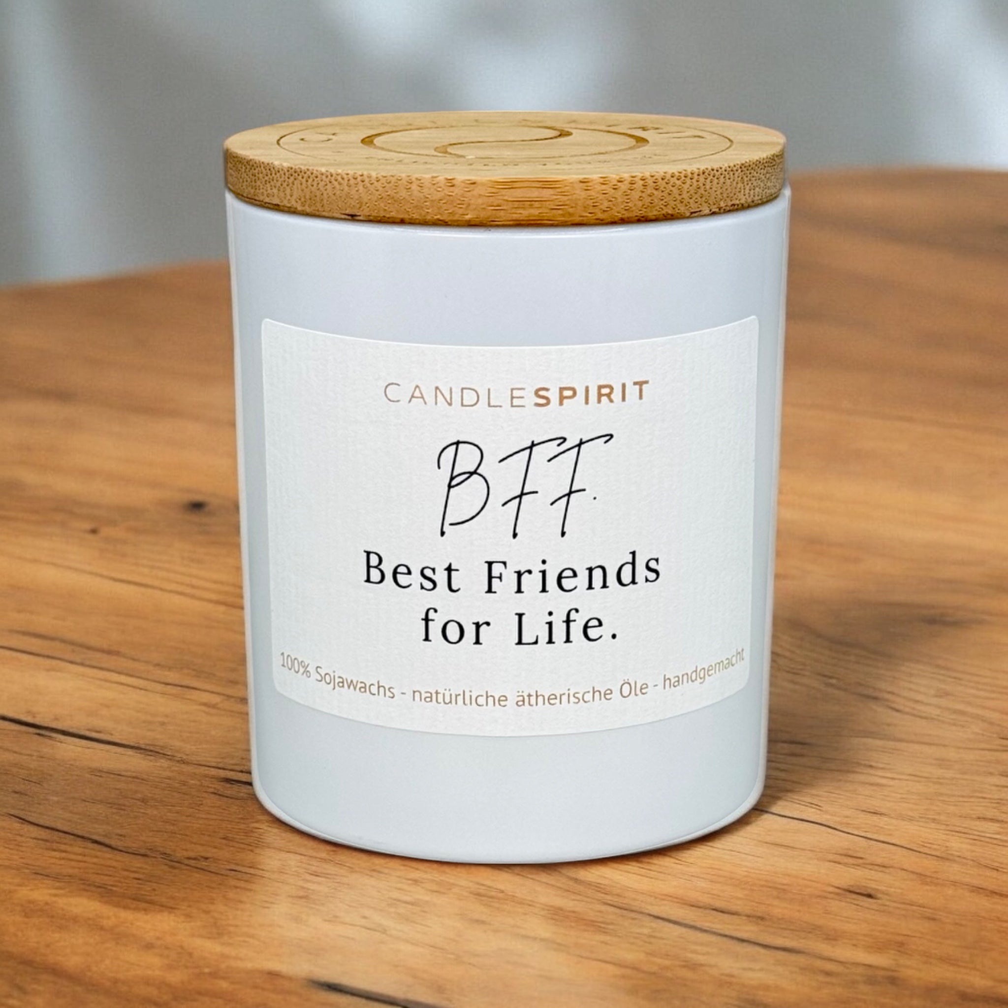 Kerze BFF Best friends for Life Ansicht 1